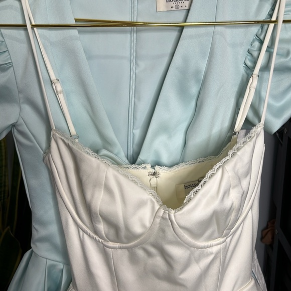 HOUSE OF CB 'Mademoiselle' White Tulle Midi Dress NWOT - Picture 12 of 12